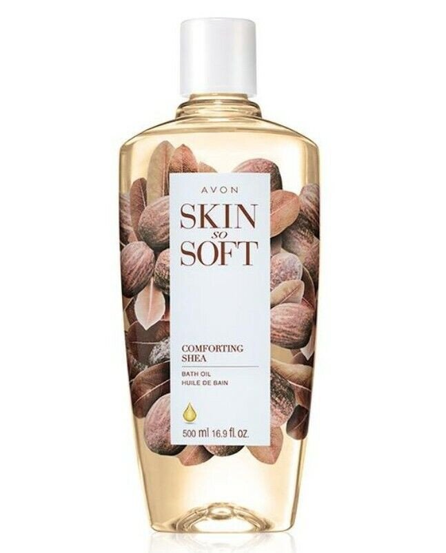 Avon Skin So Soft Comforting Shea Bath Oil, 500 ml 16.9 fl. oz