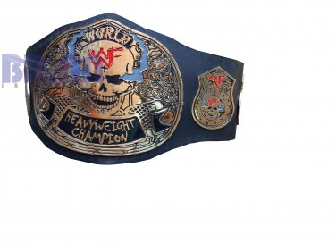WWf Smocking Skul World Wrestling Championship Belt (2mm Brass)