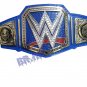 New WWe Blue Universal World Wrestling Championship Belt with jocker side plates (2mm Brass)