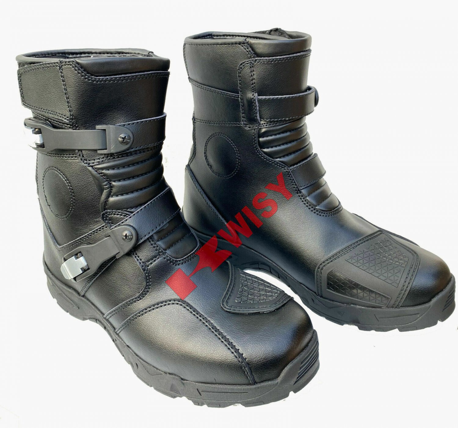 Adventure Motorcycle Shoes Original Leather Motorbike Waterproof Boots2
