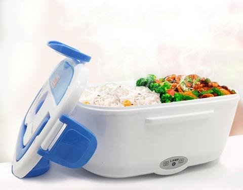 Portable Food Heater 2 in 1 Electric Lunch Box
