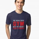 Men's Custom Fitted Round Neck Workout Tees | Gym T-Shirts & Muscle Shirts