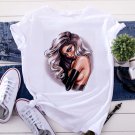 Graphic Shirts Women Custom T-shirt Printing Fashion Tees Shirt for ladies Girls Women