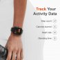 Smart Watch, Virmee Fitness Activity Tracker with Heart Rate Monitor, IP68 Waterproof