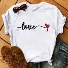 Womens Cute Graphic T Shirts Winter Clothes For Women Custom Made T Shirts 21009