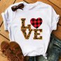 Personalized Shirts Women Graphic Custom T-shirt Printing Vintage Casual Winter Outfits 22032