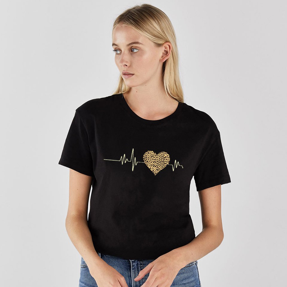 Personalized Shirts Women Graphic Custom T-shirt Printing Vintage Casual Winter Outfits 22034