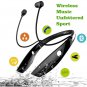 Neckband Bluetooth Headset Wireless Hi-Fi Stereo Sound Noise Cancelling Earphones with Mic