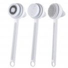 Skin Exfoliating Shower Body Brush with Bristles and Loofah