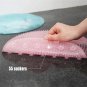 Non-Slip Shower Mat Foot Massager Bath Brush Exfoliating Feet Scrubber