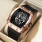 Automatic Skeleton Watches for Men Mechanics Self Winding Luxury Style