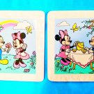 Set of Two - Disney Mickey Mouse & Pals Meadow Trivets Tiles by Applause