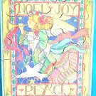 Noel Joy Peace Wooden Christmas Jigsaw Puzzle 6.5"H x 4.75"W