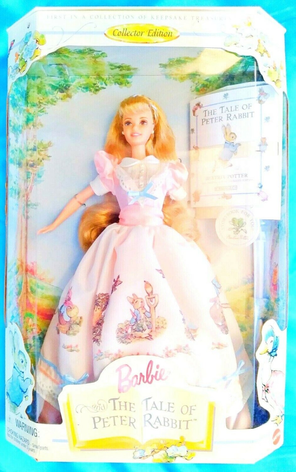 BARBIE - PETER RABBIT - 100 Year Celebration - Collector Edition - Pink Dress