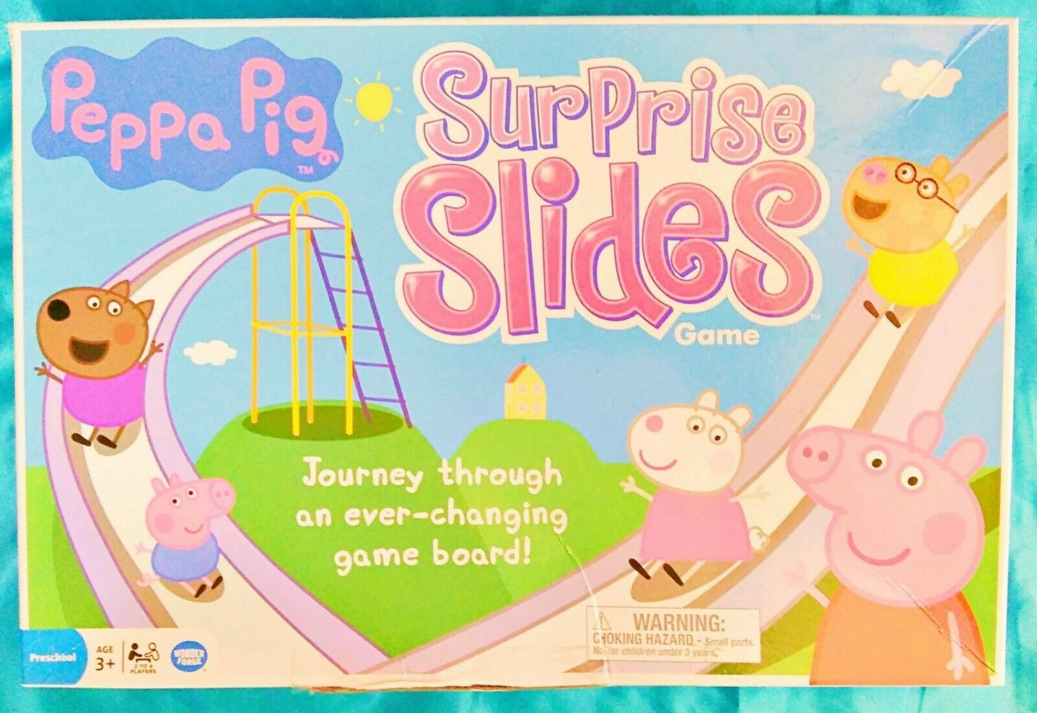 PEPPA PIG SUPRISE SLIDES BOARD GAME - Wonder Forge