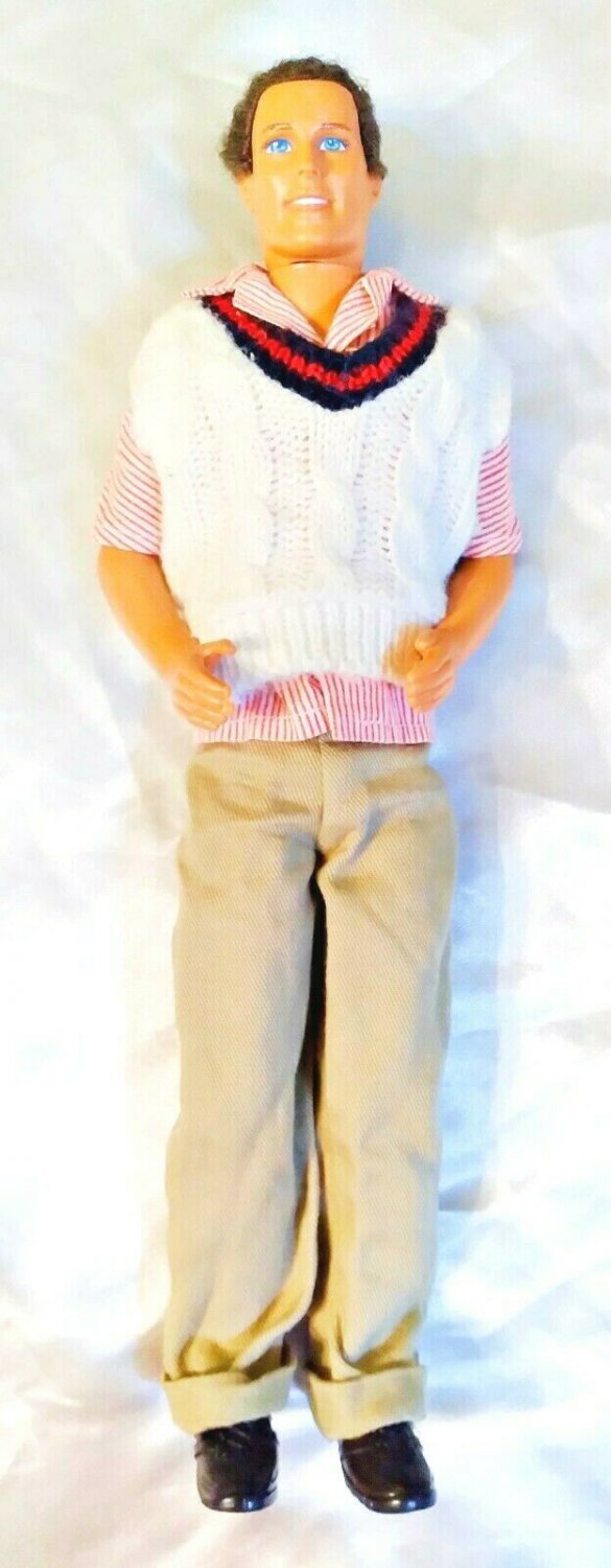 SPORT and SHAVE KEN in Relaxed Outfit Loose Doll 1979