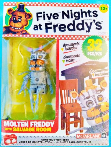 McFarlane Toys Five Nights at Freddy’s Molten Freddy With Salvage Room Set
