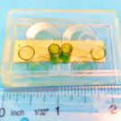 8 Piece - Green Transparent Cup Plate Set - MINI DOLL HOUSE ACCESSORIES