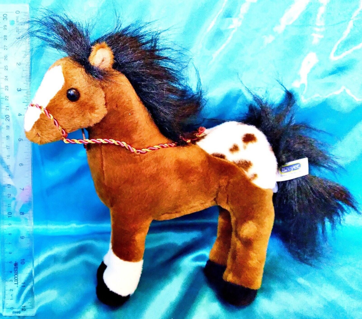 APPALOOSA Breyer Pony Plush Horse Aurora Brown & White 11" Standing