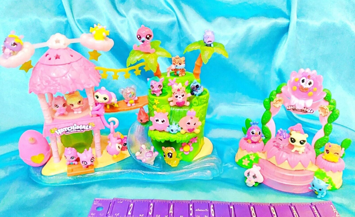 HATCHIMALS Colleggtibles TROPICAL ISLAND PARTY PLAYSET Musical 25