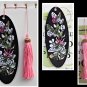 Oval Bookmark with Butterflies