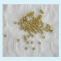 100 Pieces Gold Color Bead Spacers 4mm Free Shipping