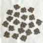 30Pieces of Antiqued Bronze Stamping FortuneTree Charms Free Shipping