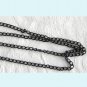 20 ft of Black Enamel Curb Link Chain Free Shipping