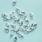 40 Pieces of Silver Tone Lobster Clasps Free Shipping