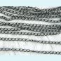 20 Ft of Gunmetal Curb Link Chains Free Shipping