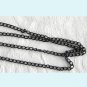 10 ft of Black Enamel Curb Link Chain Free Shipping
