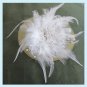 Vintage Style Bridal Feather Flower Hair Clip Free Shipping