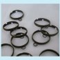 10 Pcs Antiqued Brass Adjustable Blank Rings With Loop Free Shipping