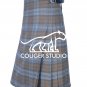 42 Size 13 Oz Acrylic SCOTTISH Black Watch Weathered Tartan 8 Yard KILT for Men