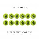 CA Plus 15k Tennis Ball Soft Ball, One Dozen of Balls x 12 Pieces