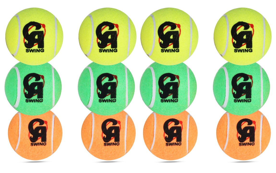 CA Swing Tennis Ball Soft Ball, Pack of 12 Pieces