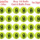 CA Plus 20k Tennis Ball Soft Ball, Buy 18 Balls & Get Free 6 Balls