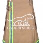 50 Size Handmade Utility Khaki Cotton Fireman / Fighter KILT - Highly Visible Reflector
