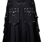 KILT - 30 Size - Handmade KILT - Utility KILT - Gothic Punk Rock KILT For Men