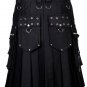 KILT - 46 Size - Handmade KILT - Utility KILT - Gothic Punk Rock KILT For Men