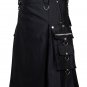 KILT - 38 Size - Handmade KILT - Utility KILT - Gothic Punk Rock KILT For Men