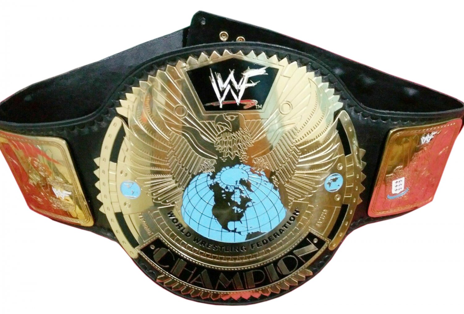 New WWF Attitude Era Scratch Logo BIG EAGLE World Heavyweight Championship Belt 2 mm
