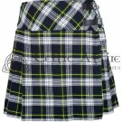 34 - Size - Scottish Ladies Dress Gordon Tartan KILTED SKIRT Mini Length Billie Skirt