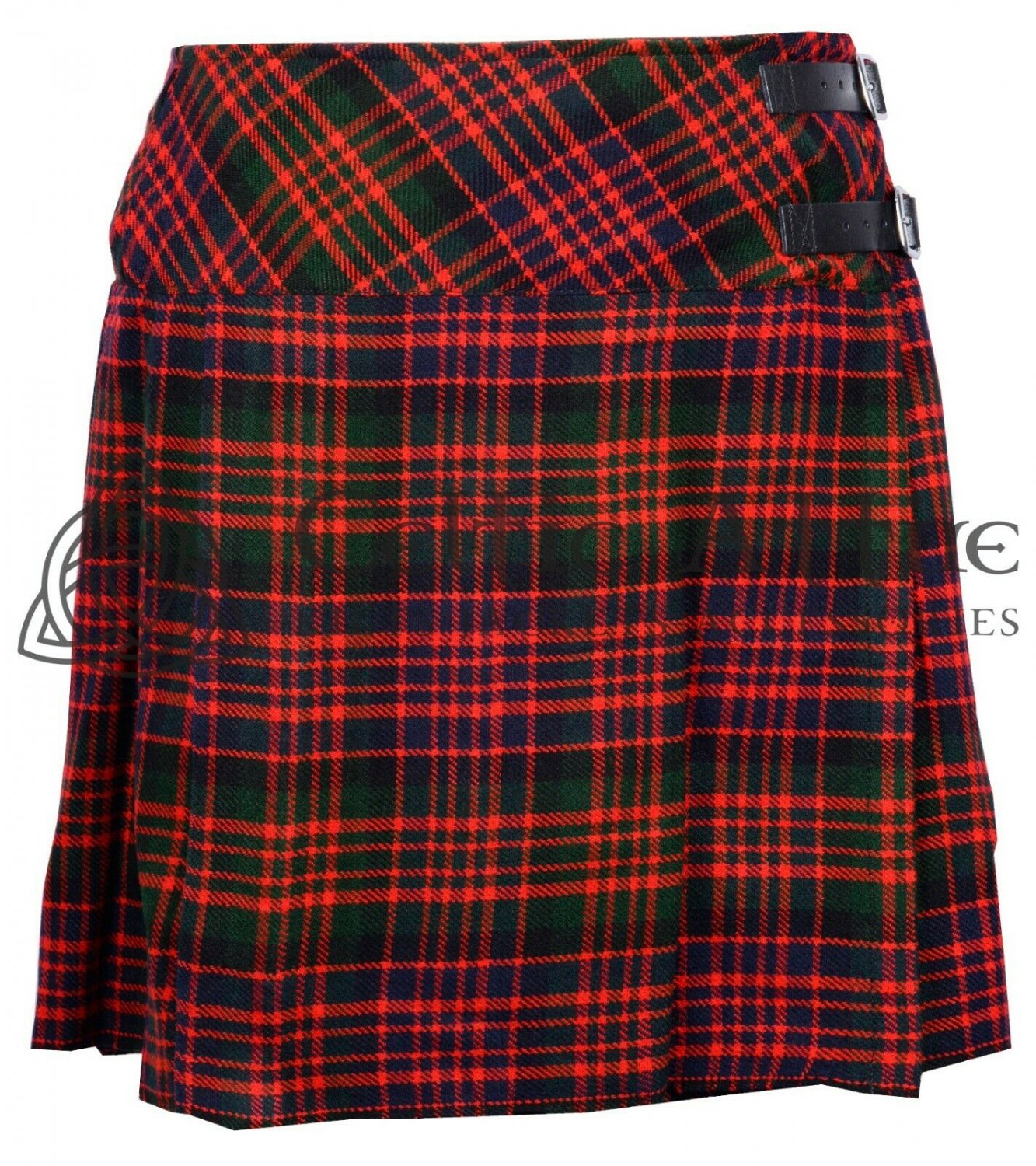 Kilt for Women - 30 - Size - Scottish Ladies Macdonald Tartan KILTED SKIRT Mini Length Billie Skirt
