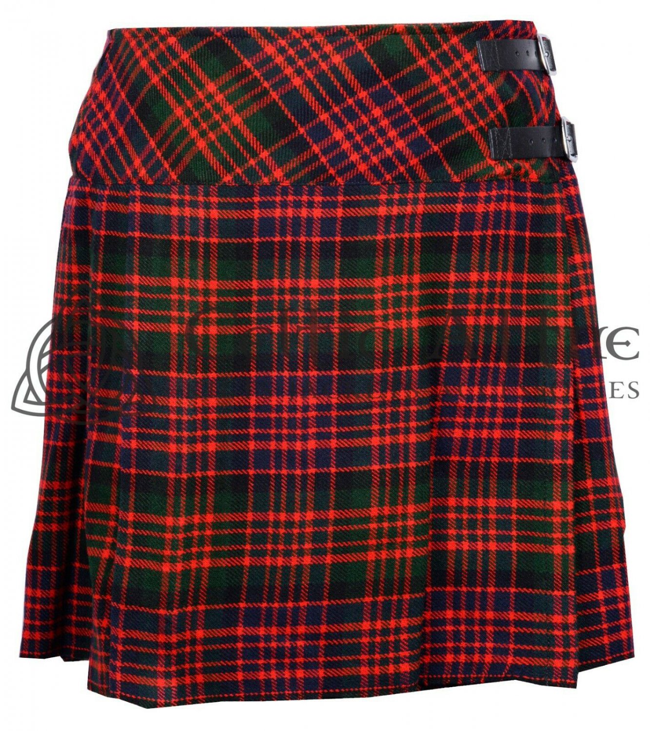 Kilt for Women - 32 - Size - Scottish Ladies Macdonald Tartan KILTED SKIRT Mini Length Billie Skirt