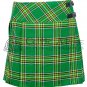 30 - Size - New Ladies IRISH Tartan KILTED SKIRT Mini Length Billie Skirt
