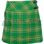 34 - Size - New Ladies IRISH Tartan KILTED SKIRT Mini Length Billie Skirt