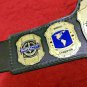 new impact world championship adult size 2MM chrome leather belt brass