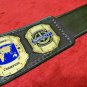 new impact world championship adult size 2MM chrome leather belt brass