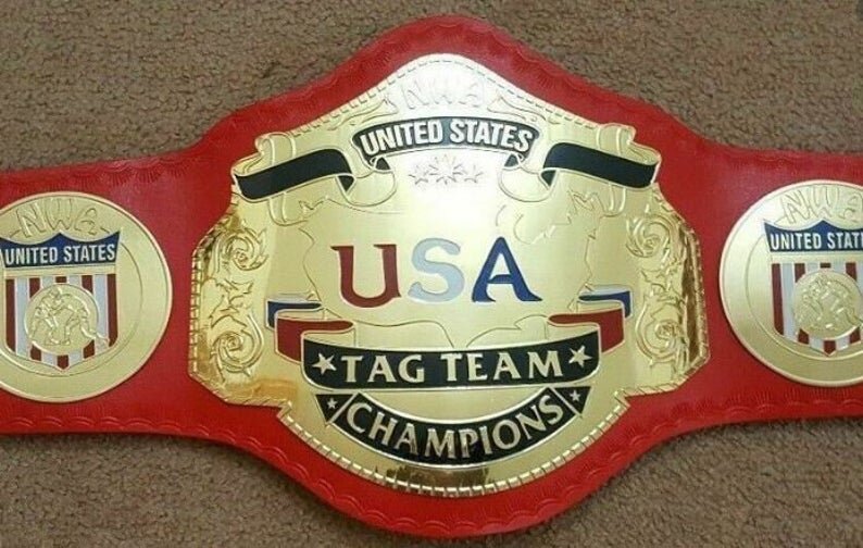 USA tag team championship belt / WCW United States Tag Team ...